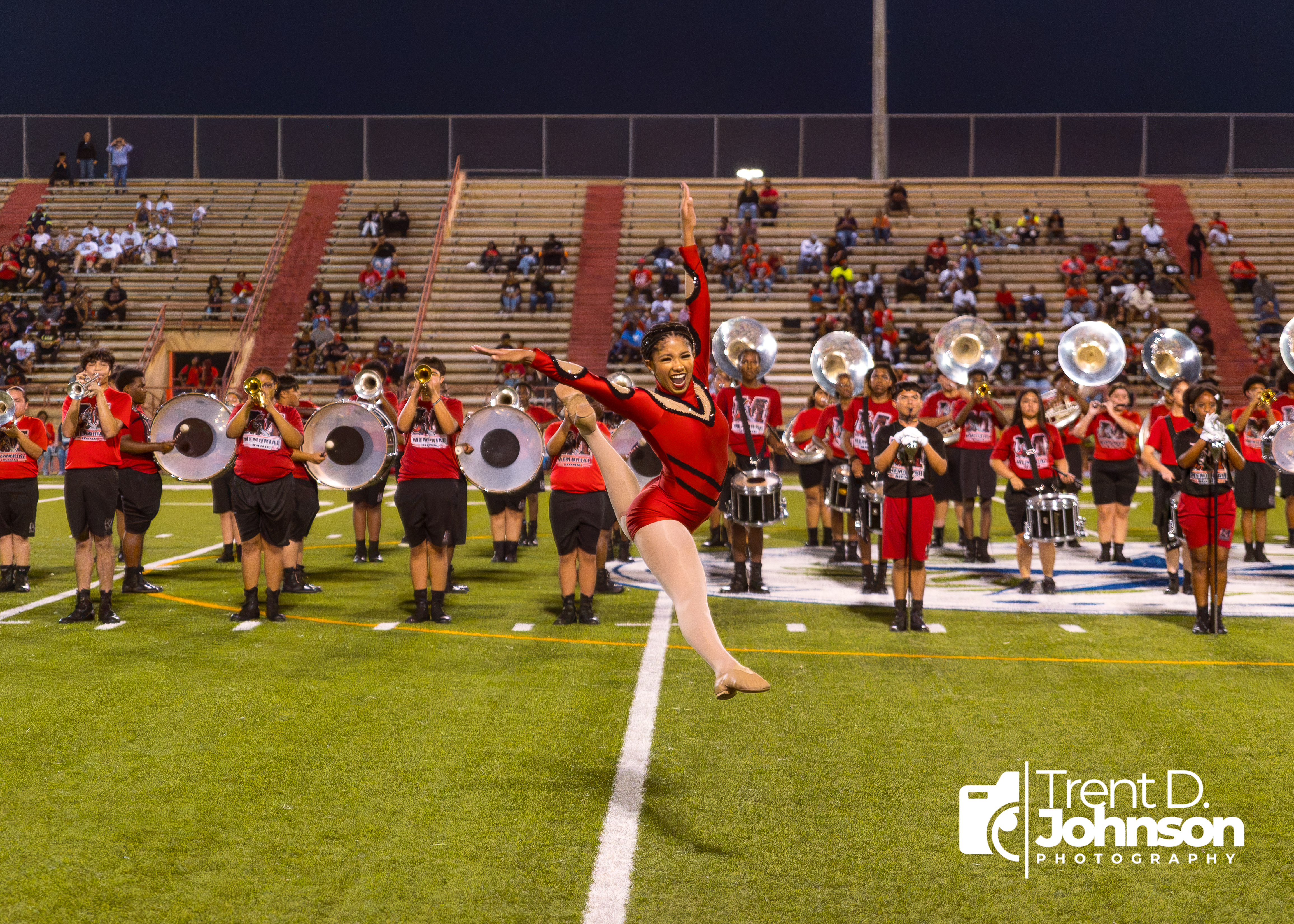 Halftime is Flames time and our Marching Heat Band bring the fire every week.